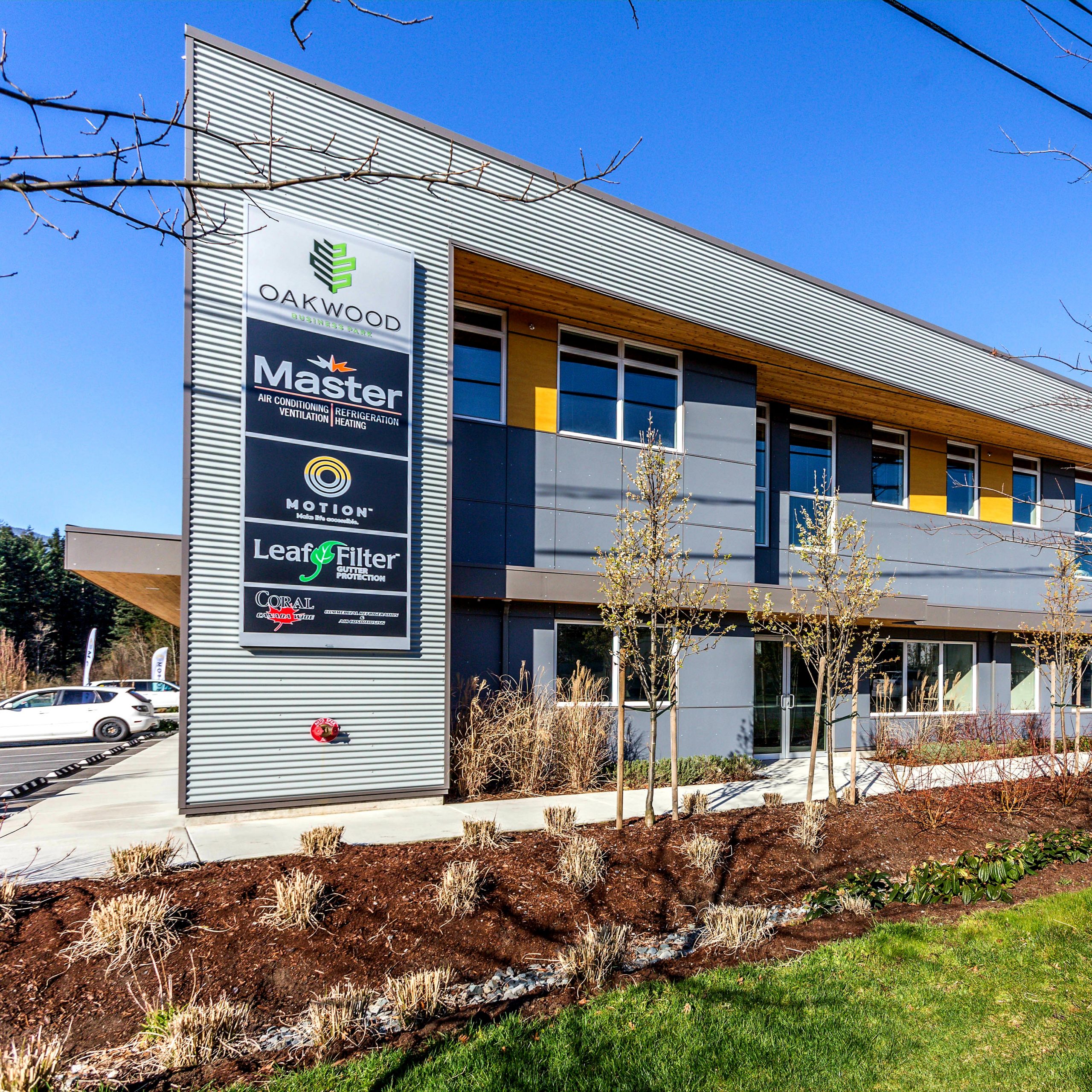 Nanaimo building signage