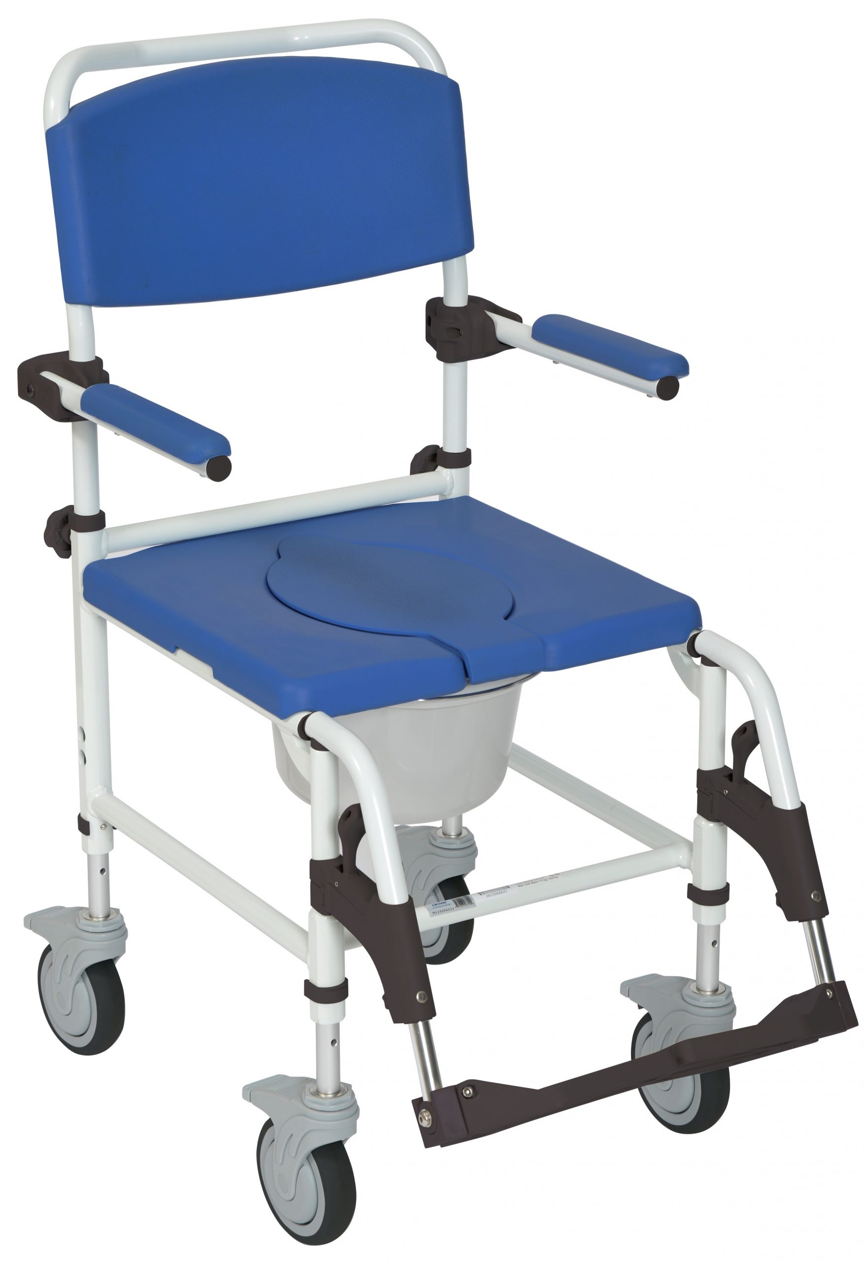 Aluminum Shower Mobile Commode